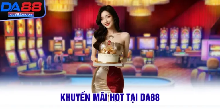 Khuyến mãi hot tại DA88 hấp dẫn mỗi ngày